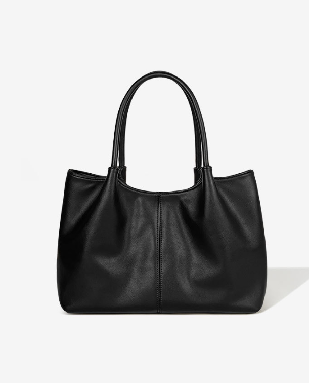 レザー調シンプルショルダーバッグ | 詳細画像11