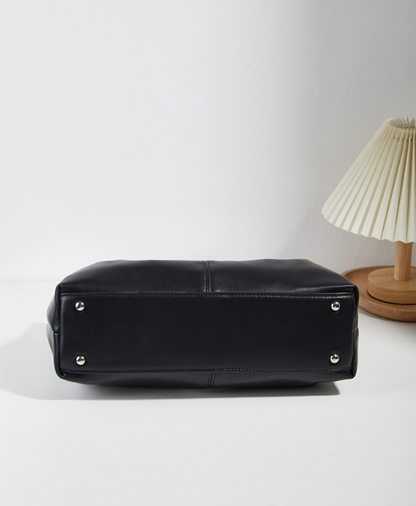 レザー調シンプルショルダーバッグ | 詳細画像14