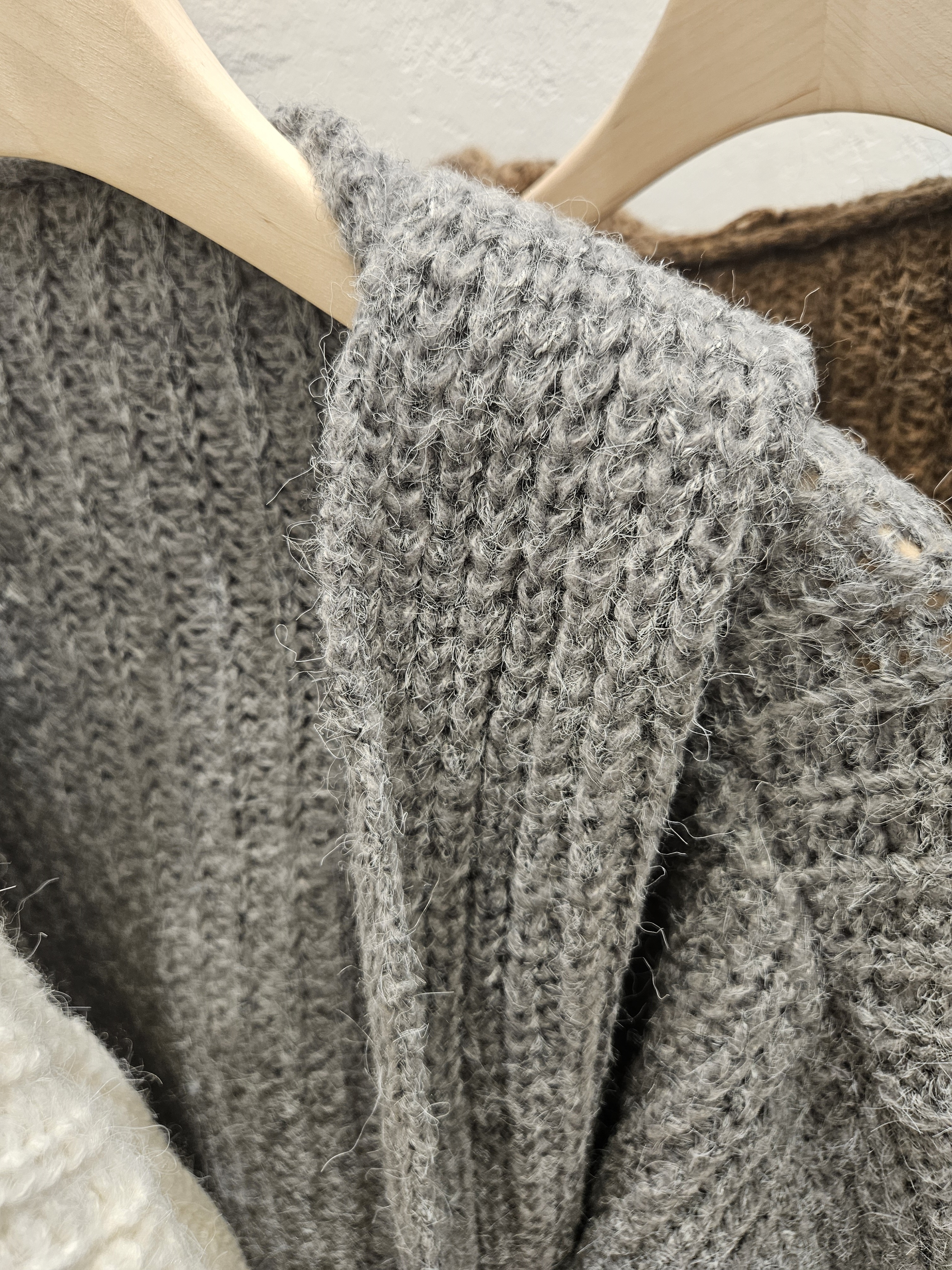 フードオーバーサイズカラーカーディガン | 詳細画像4