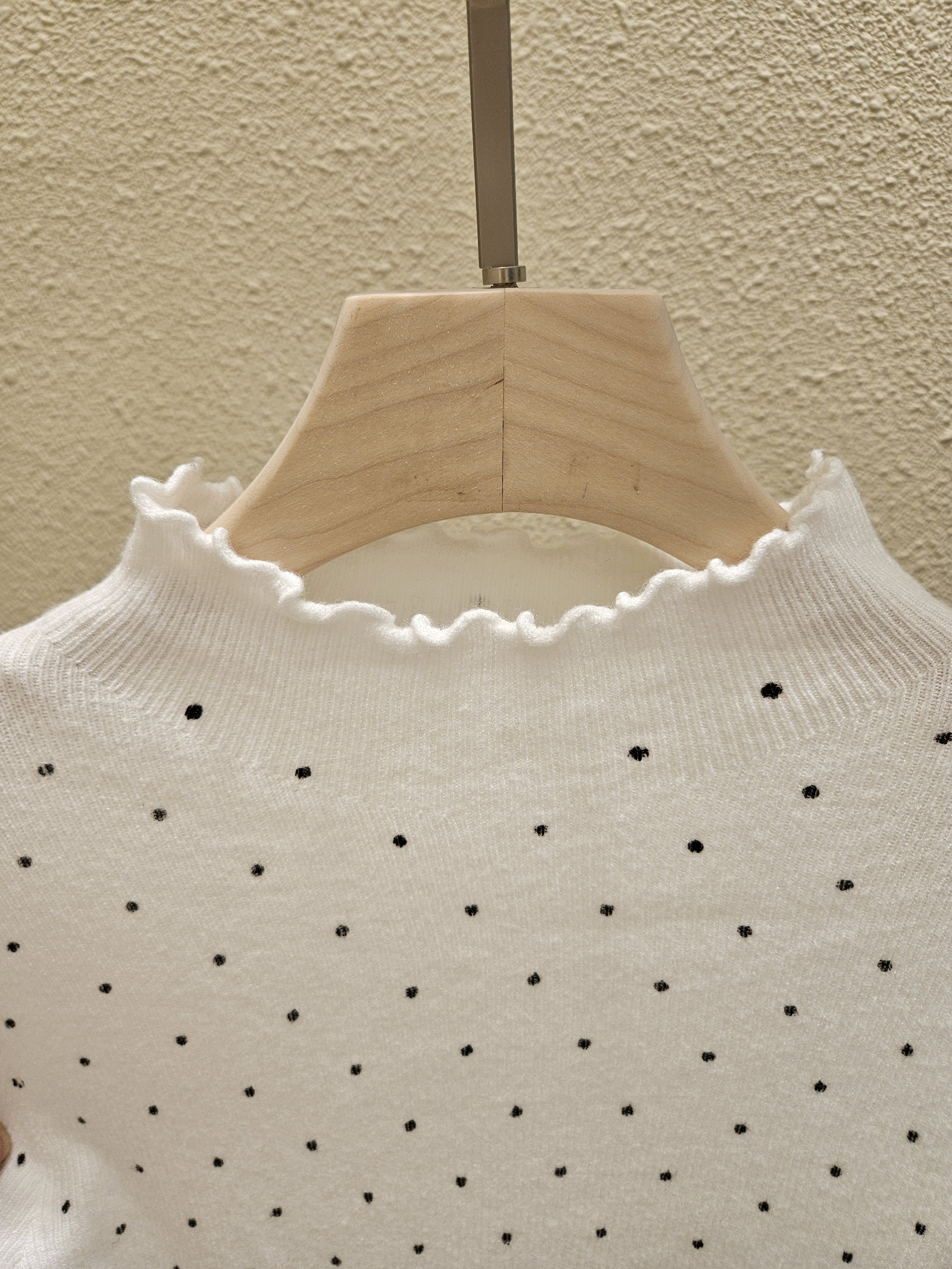 ハーフネックメロウドットニット | 詳細画像11