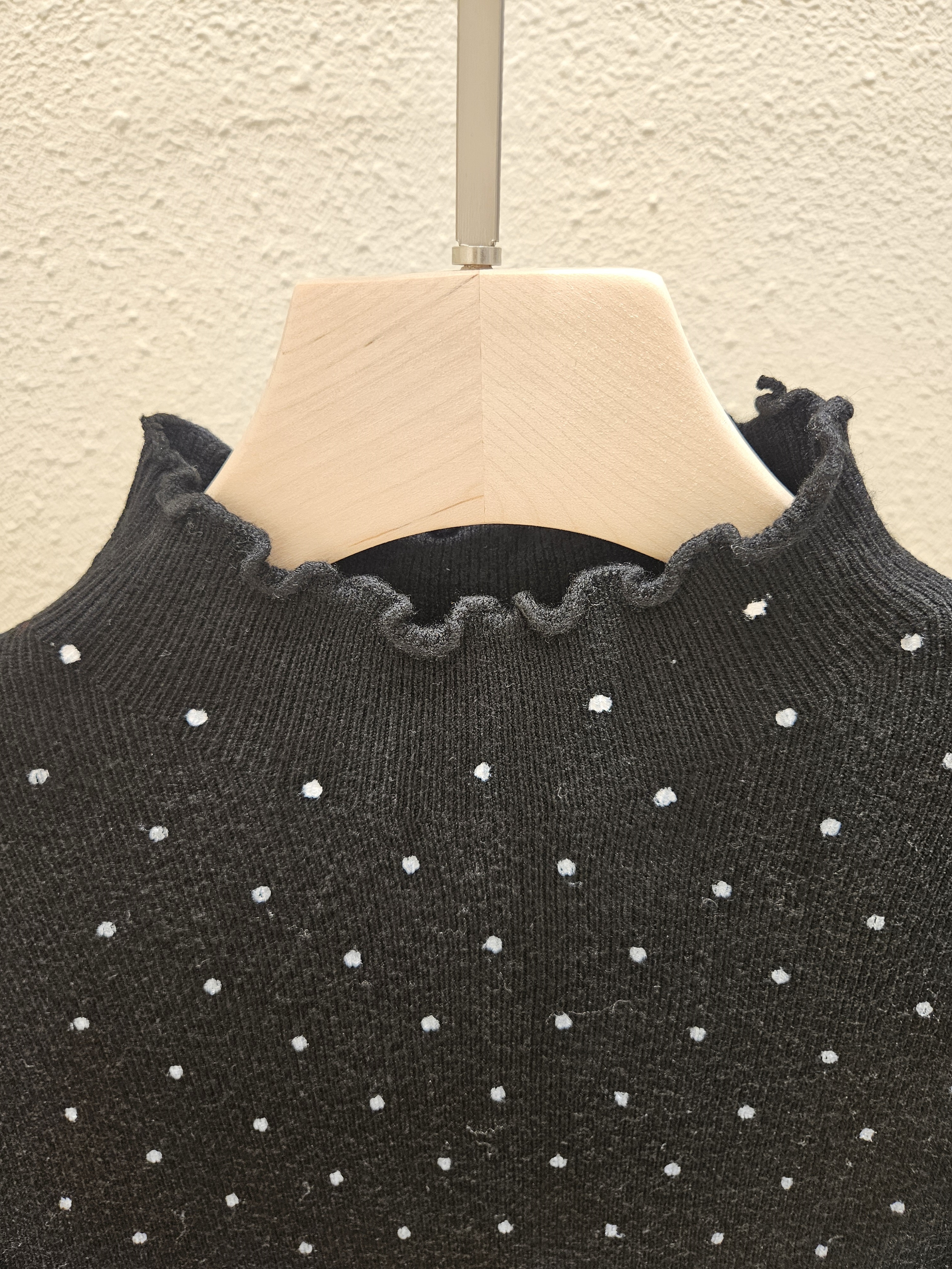 ハーフネックメロウドットニット | 詳細画像15