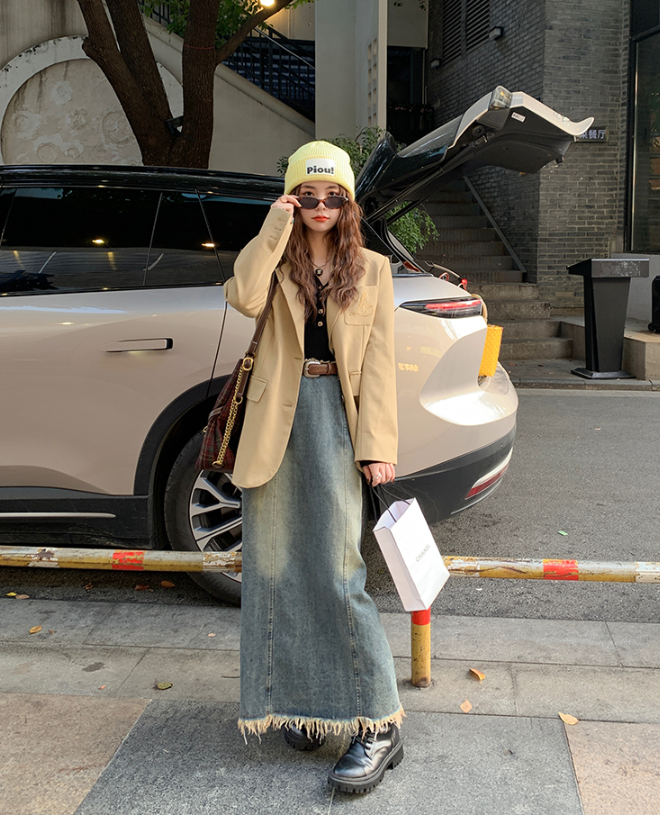 ボタンVネックスリムニット | 詳細画像12