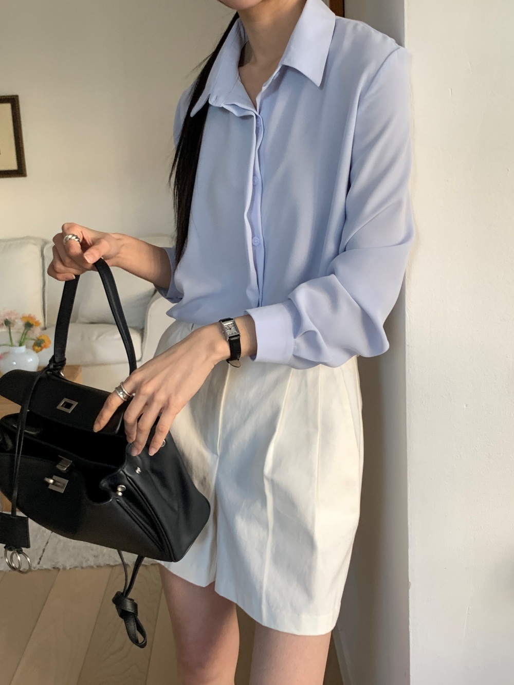 ベーシックシークレットボタンシャツ | 詳細画像8