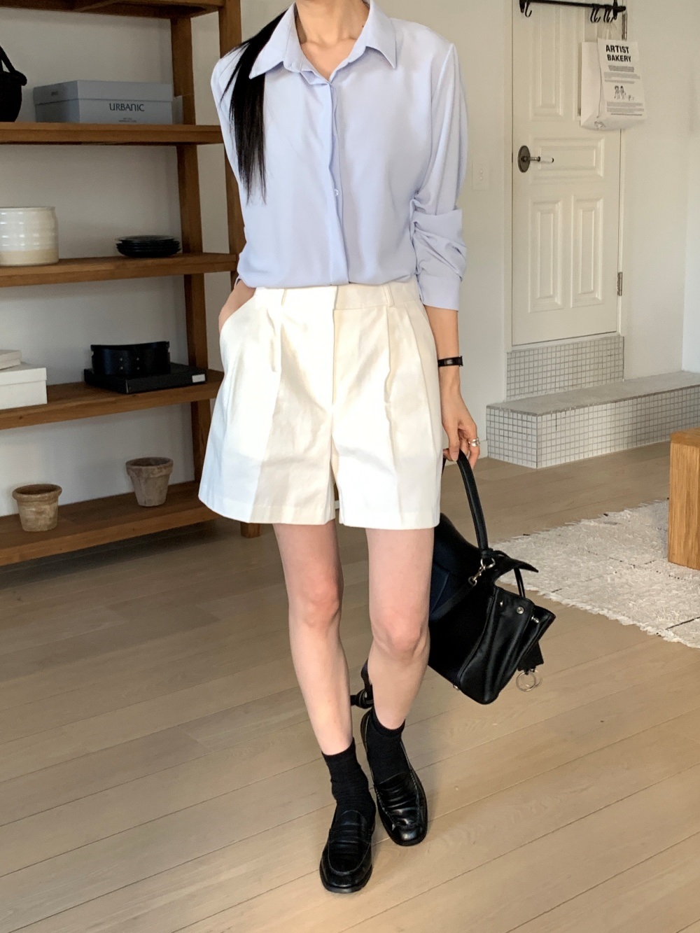 ベーシックシークレットボタンシャツ | 詳細画像12