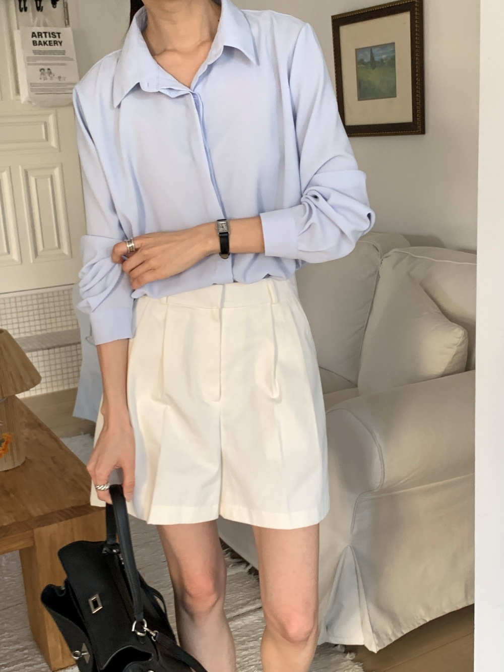 ベーシックシークレットボタンシャツ | 詳細画像22