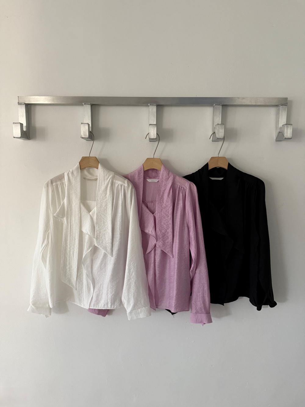 ボウタイドレープシャーリングブラウス | 詳細画像33