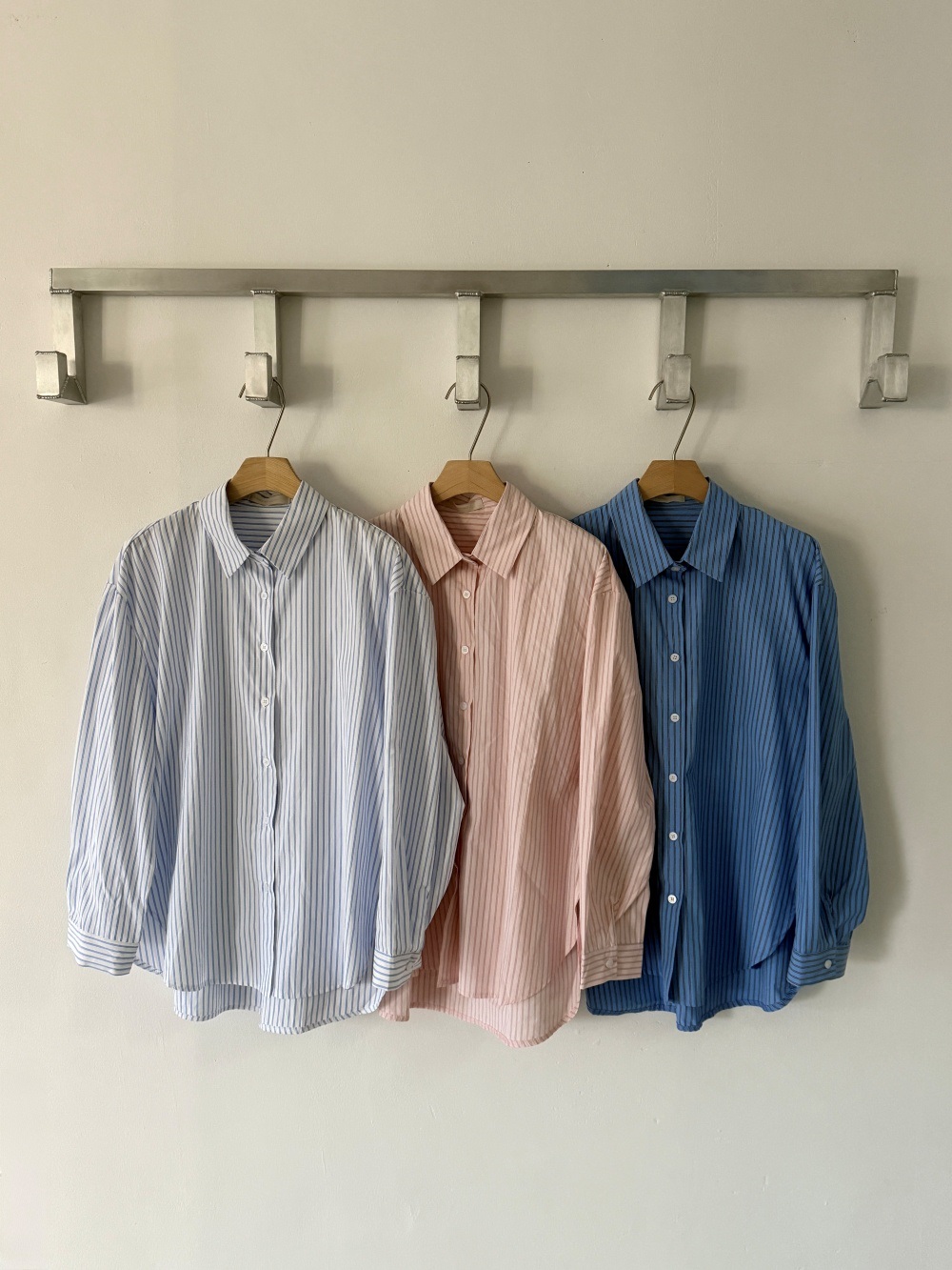 ルーズストライプシャツ | 詳細画像13