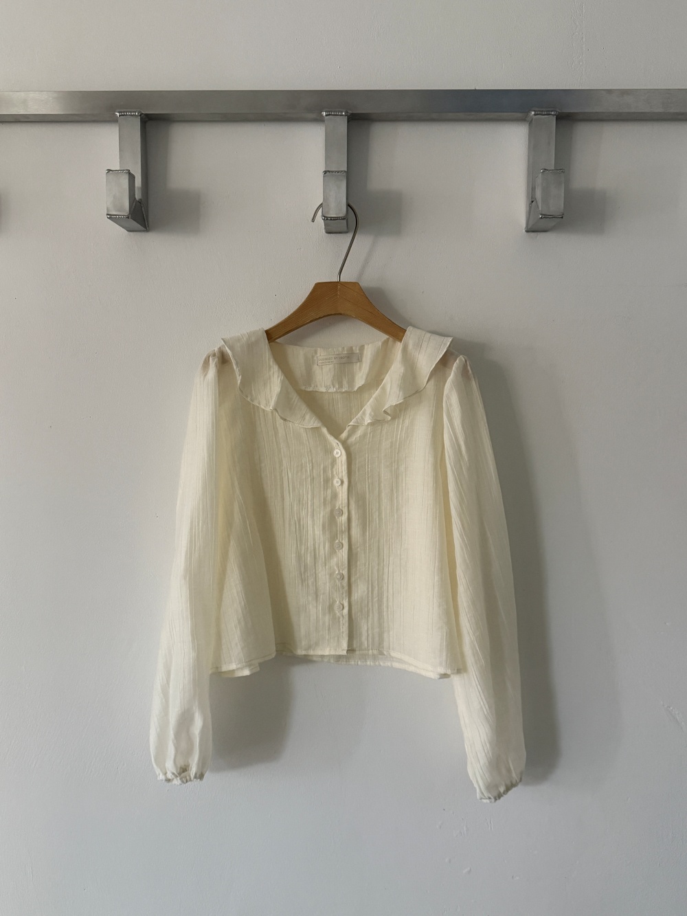 ボタンカラーフリルブラウス | 詳細画像13