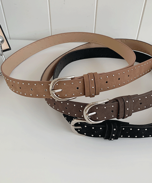 スエード調スタッズベルト | レディースファッション通販 - DHOLIC