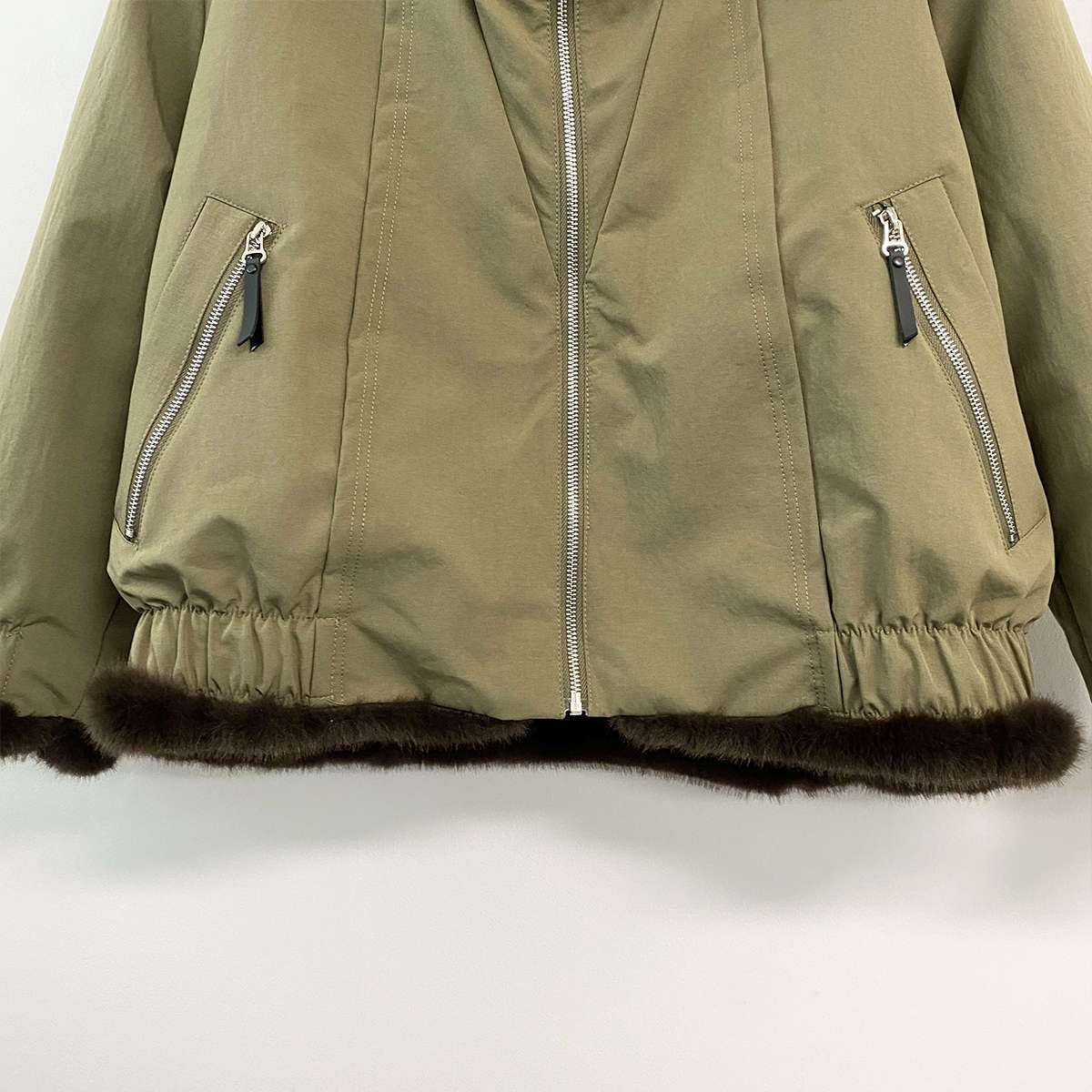 ソフトエコファーカラーポケットルーズ長袖リバーシブルジャンパー | 詳細画像26