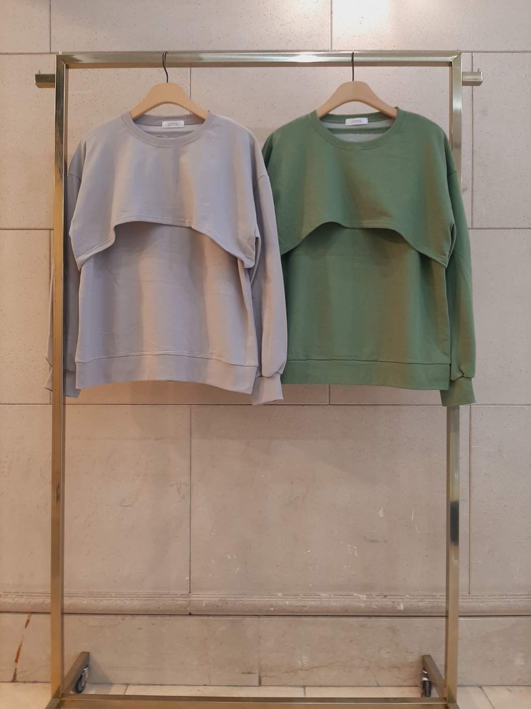 オーバーサイズレイヤード風長袖スウェット | 詳細画像9