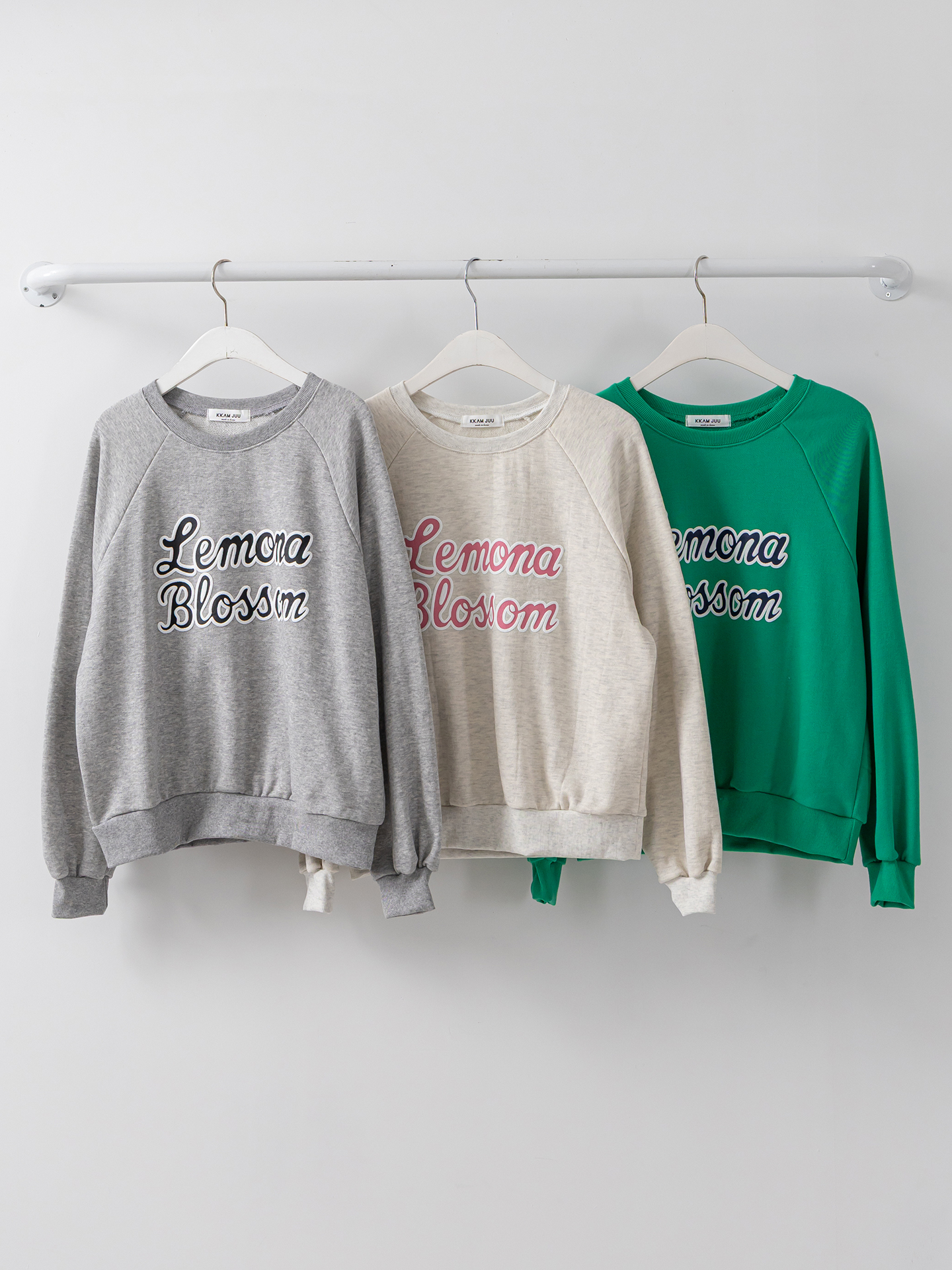 ラウンドネックルーズ長袖レタリングスウェット | 詳細画像31