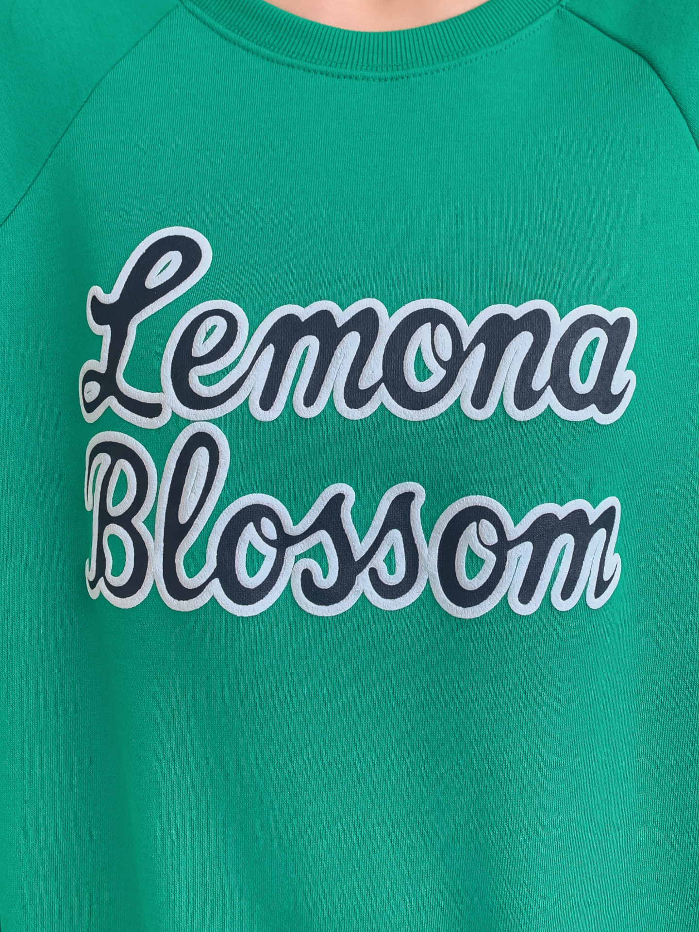 ラウンドネックルーズ長袖レタリングスウェット | 詳細画像8