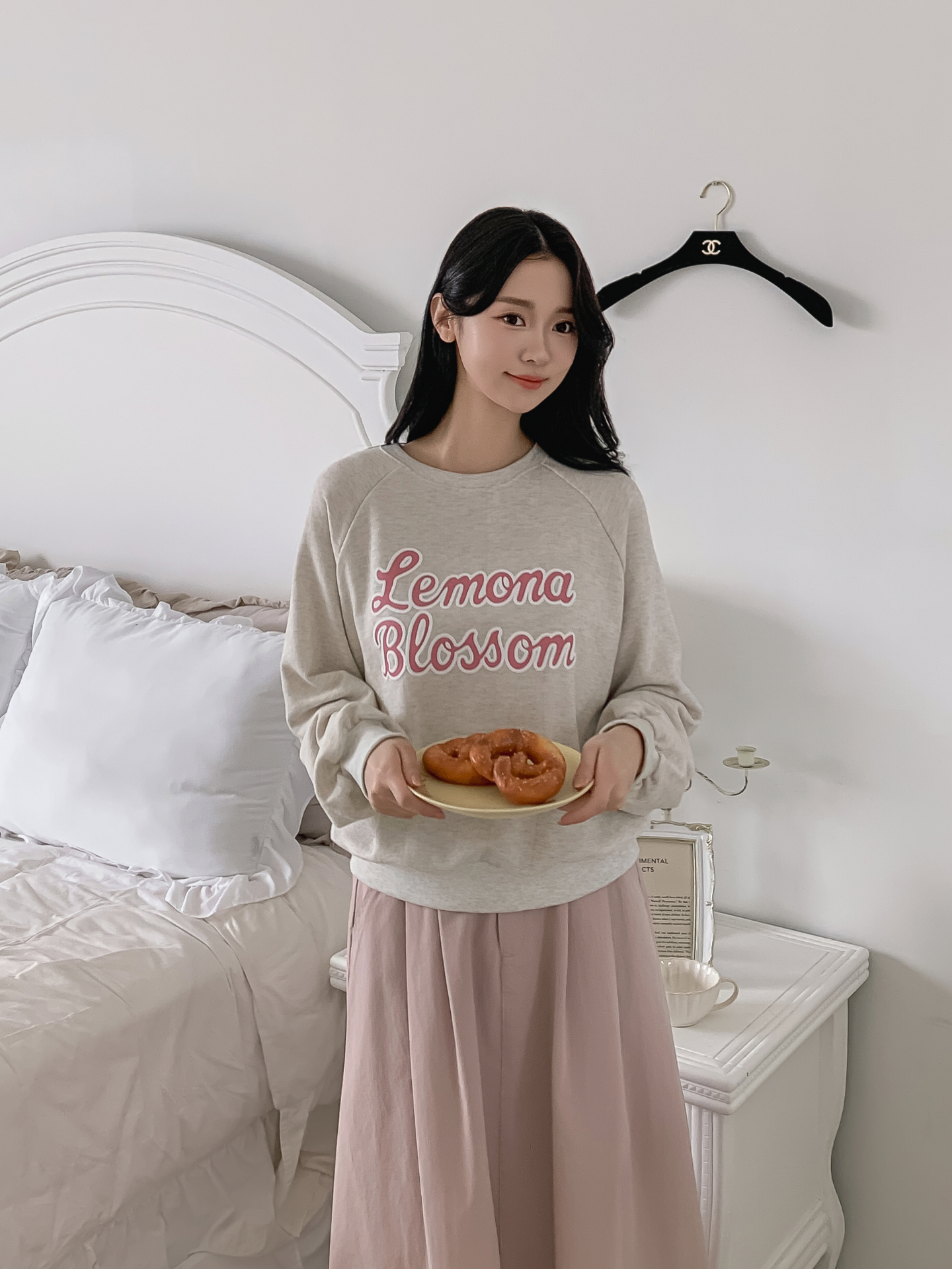 ラウンドネックルーズ長袖レタリングスウェット | 詳細画像27