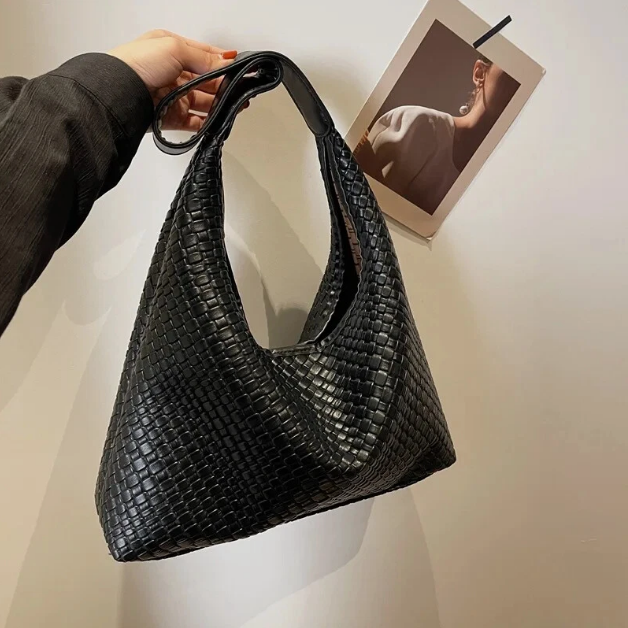 レザー調マグネットボタントートバッグ | 詳細画像7