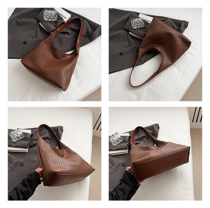 レザー調マグネットボタントートバッグ | 詳細画像16