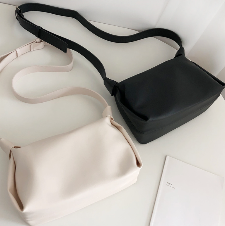 レザー調ジップアップバックルショルダーバッグ | 詳細画像5