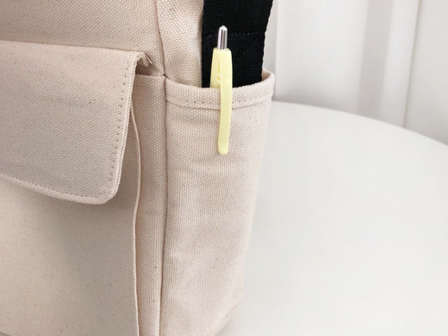 キャンバスジップアップバックルスナップボタンベルクロショルダーバッグ | 詳細画像25