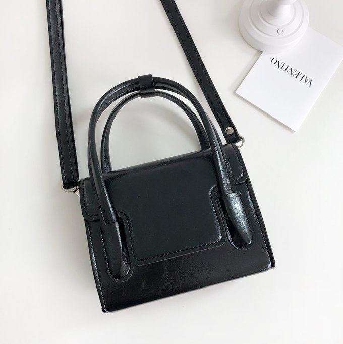 レザー調Dリングマグネットボタンハンドバッグストラップセット(バックルあり) | 詳細画像7