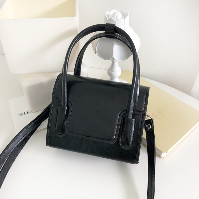 レザー調Dリングマグネットボタンハンドバッグストラップセット(バックルあり) | 詳細画像8