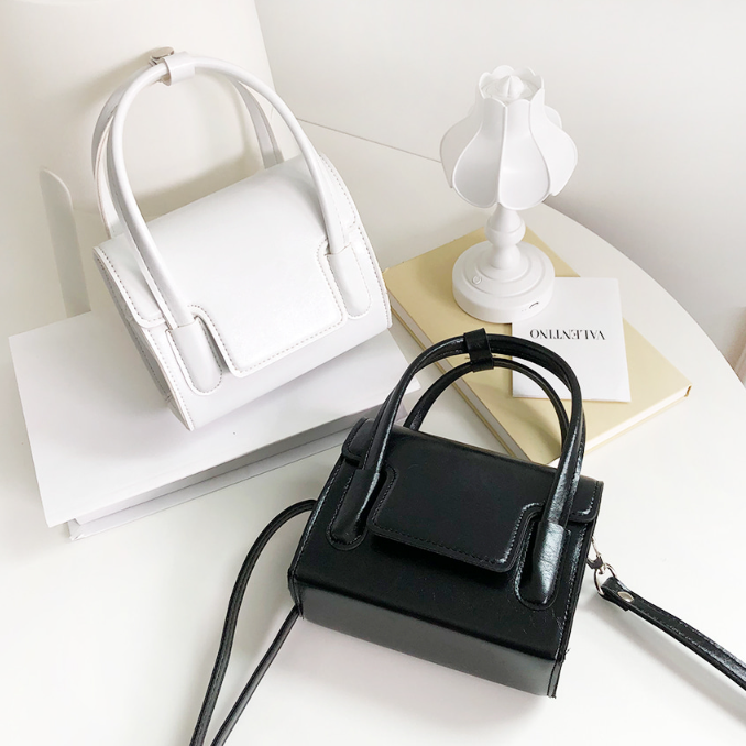 レザー調Dリングマグネットボタンハンドバッグストラップセット(バックルあり) | 詳細画像12