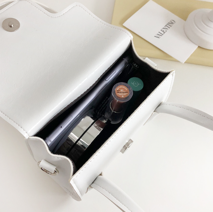 レザー調Dリングマグネットボタンハンドバッグストラップセット(バックルあり) | 詳細画像15