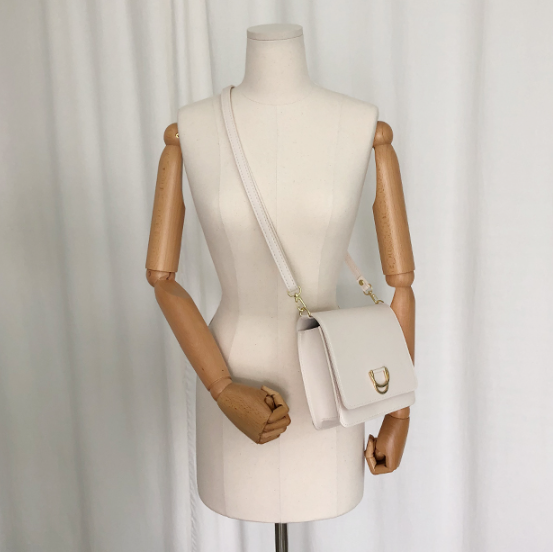 Dリングマグネットボタンショルダーバッグトートバッグ | 詳細画像3