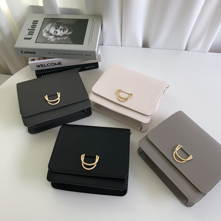 Dリングマグネットボタンショルダーバッグトートバッグ | 詳細画像12