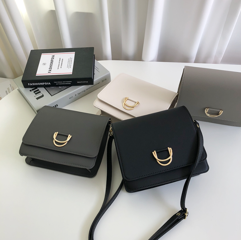 Dリングマグネットボタンショルダーバッグトートバッグ | 詳細画像14