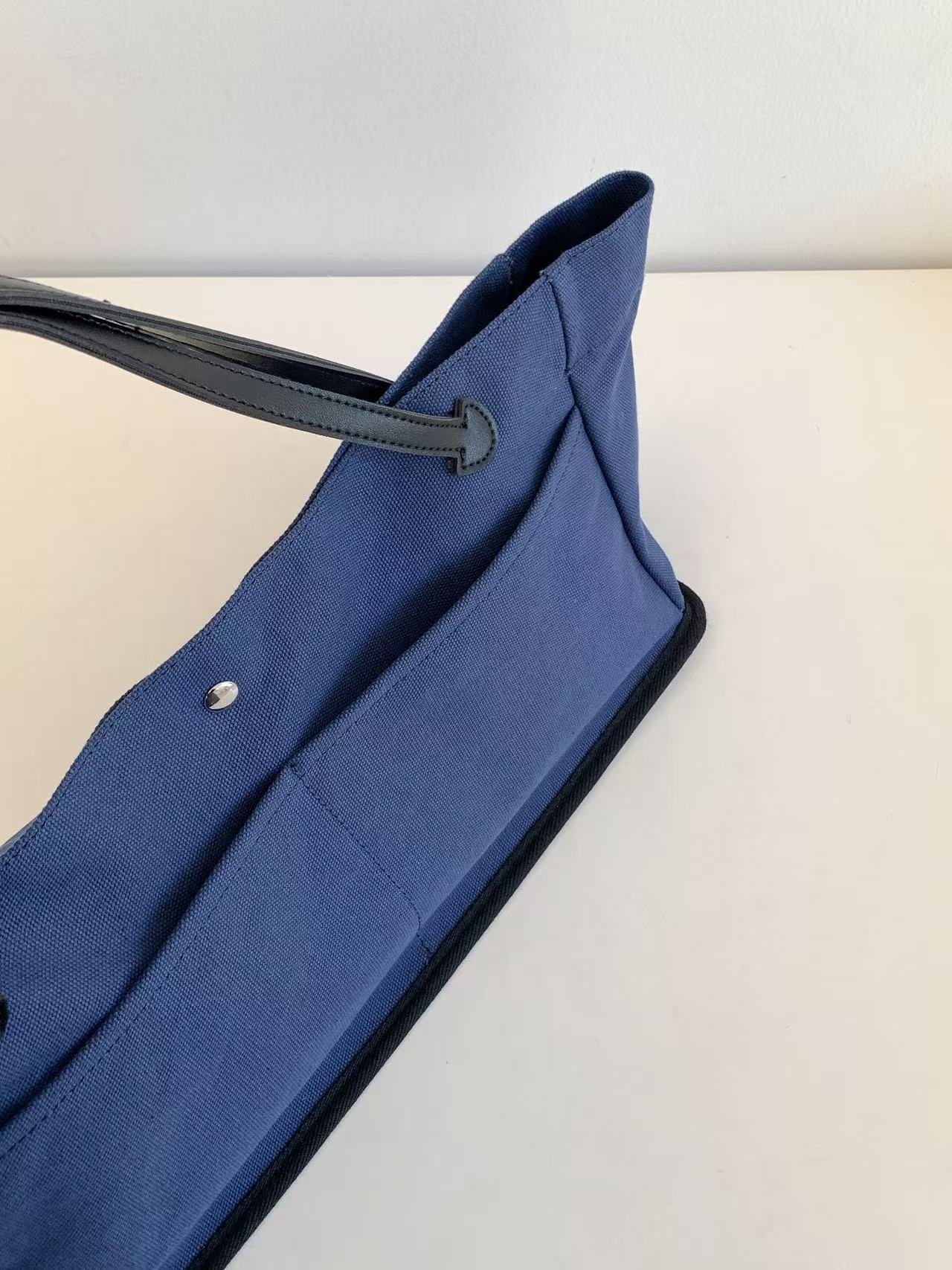 レザー調ビッグマグネットボタンハンドバッグ | 詳細画像16