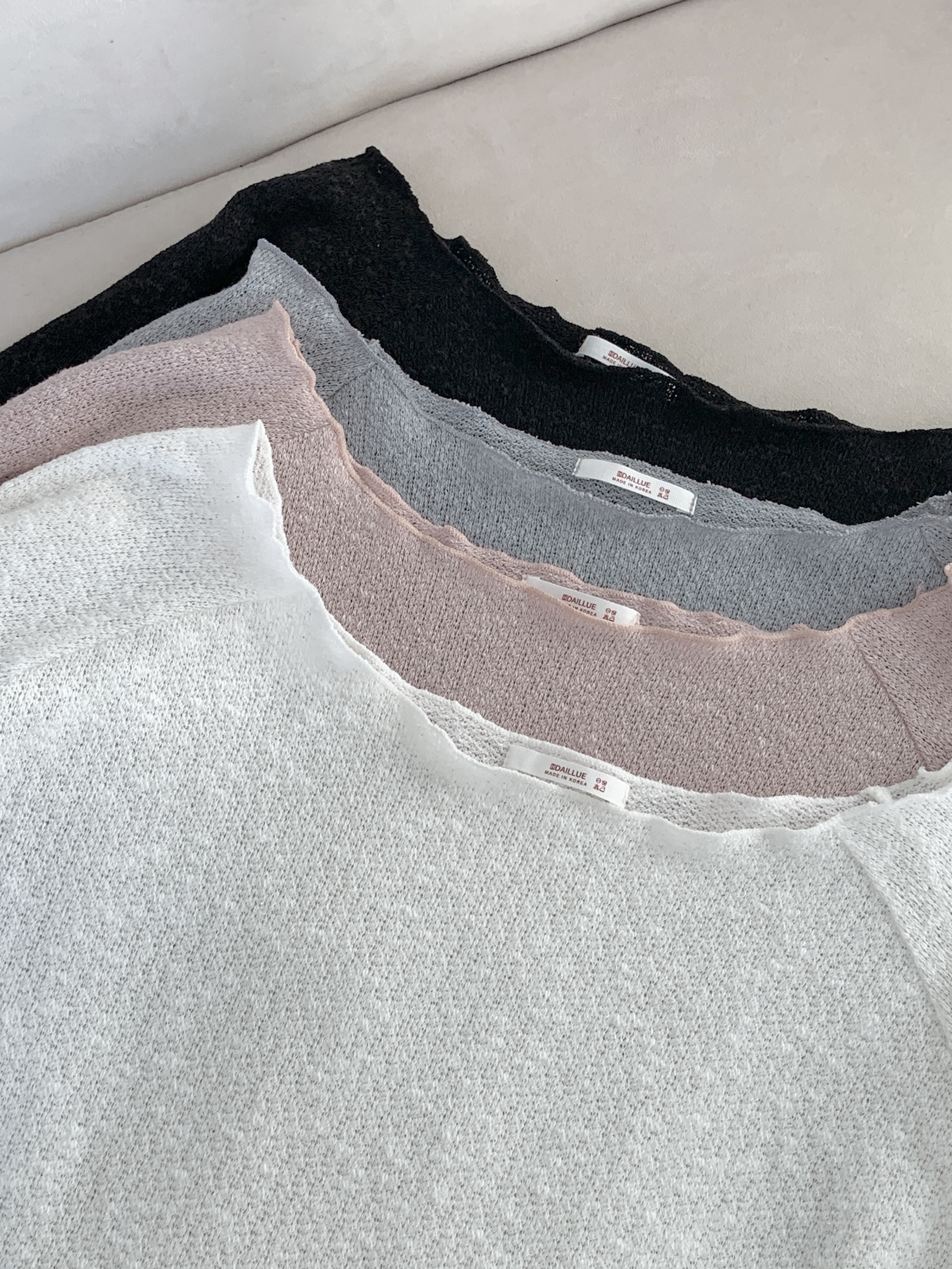 ボートネックメロウラグランルーズ長袖ニット | 詳細画像20