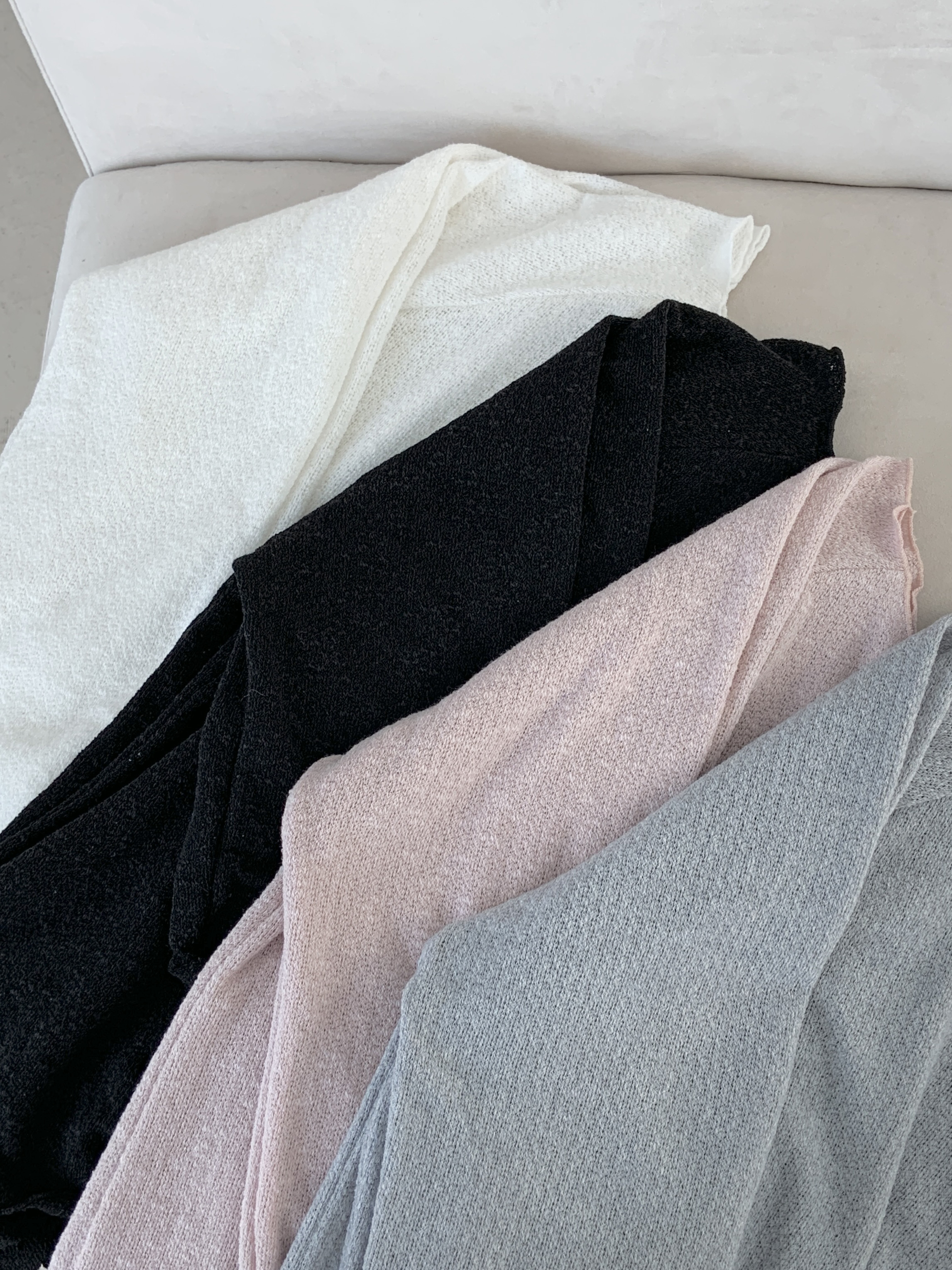 ボートネックメロウラグランルーズ長袖ニット | 詳細画像21