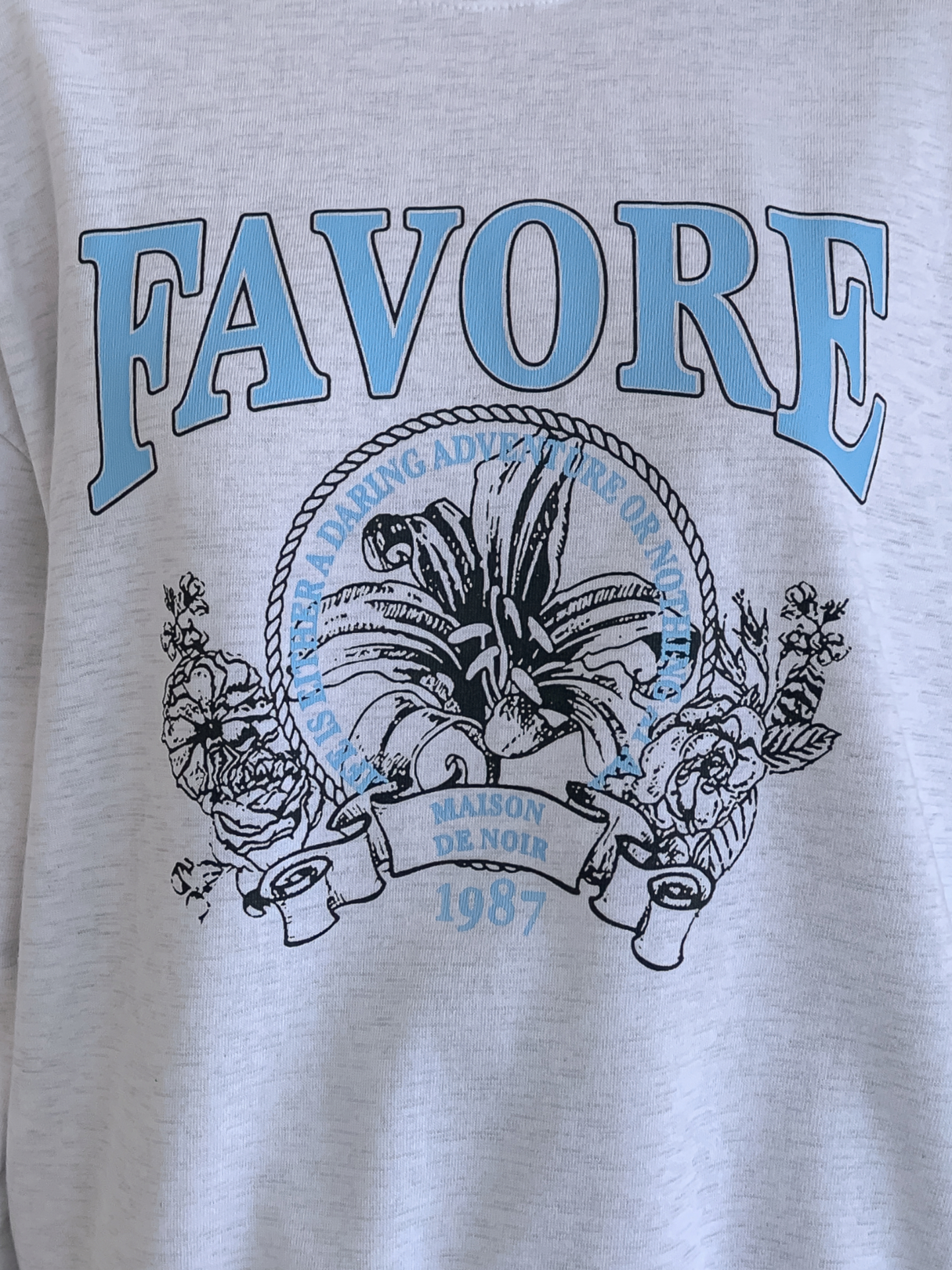 ラウンドネックルーズ長袖プリントスウェット | 詳細画像24