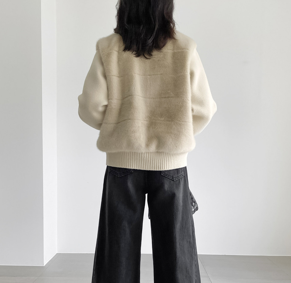 コンビエコファージップアップハイネックポケットルーズ長袖ハーフジャンパー | 詳細画像3