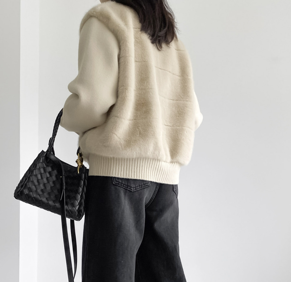 コンビエコファージップアップハイネックポケットルーズ長袖ハーフジャンパー | 詳細画像9