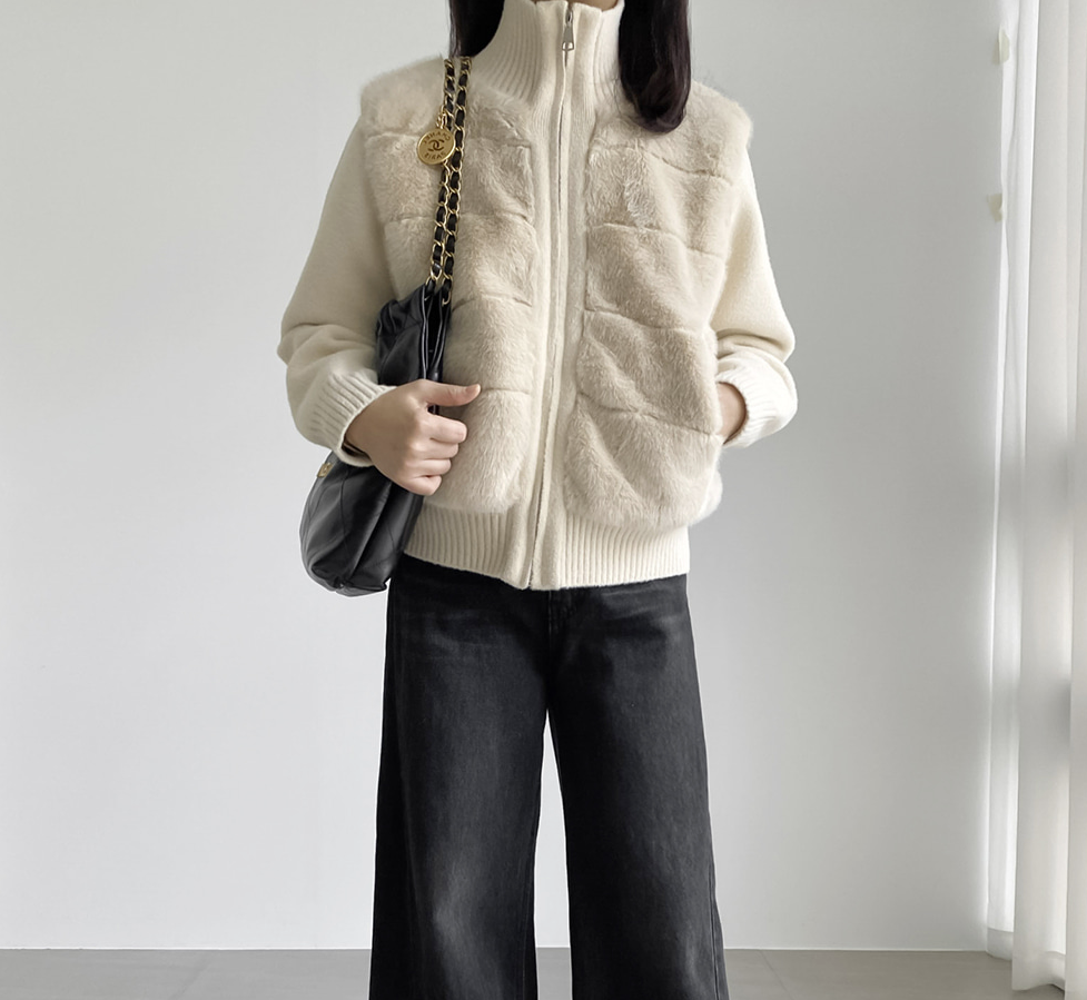 コンビエコファージップアップハイネックポケットルーズ長袖ハーフジャンパー | 詳細画像12