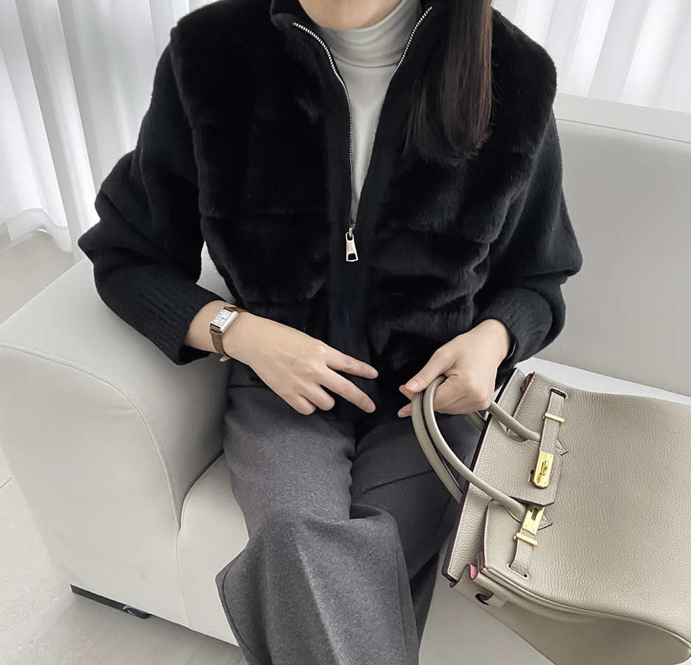 コンビエコファージップアップハイネックポケットルーズ長袖ハーフジャンパー | 詳細画像18