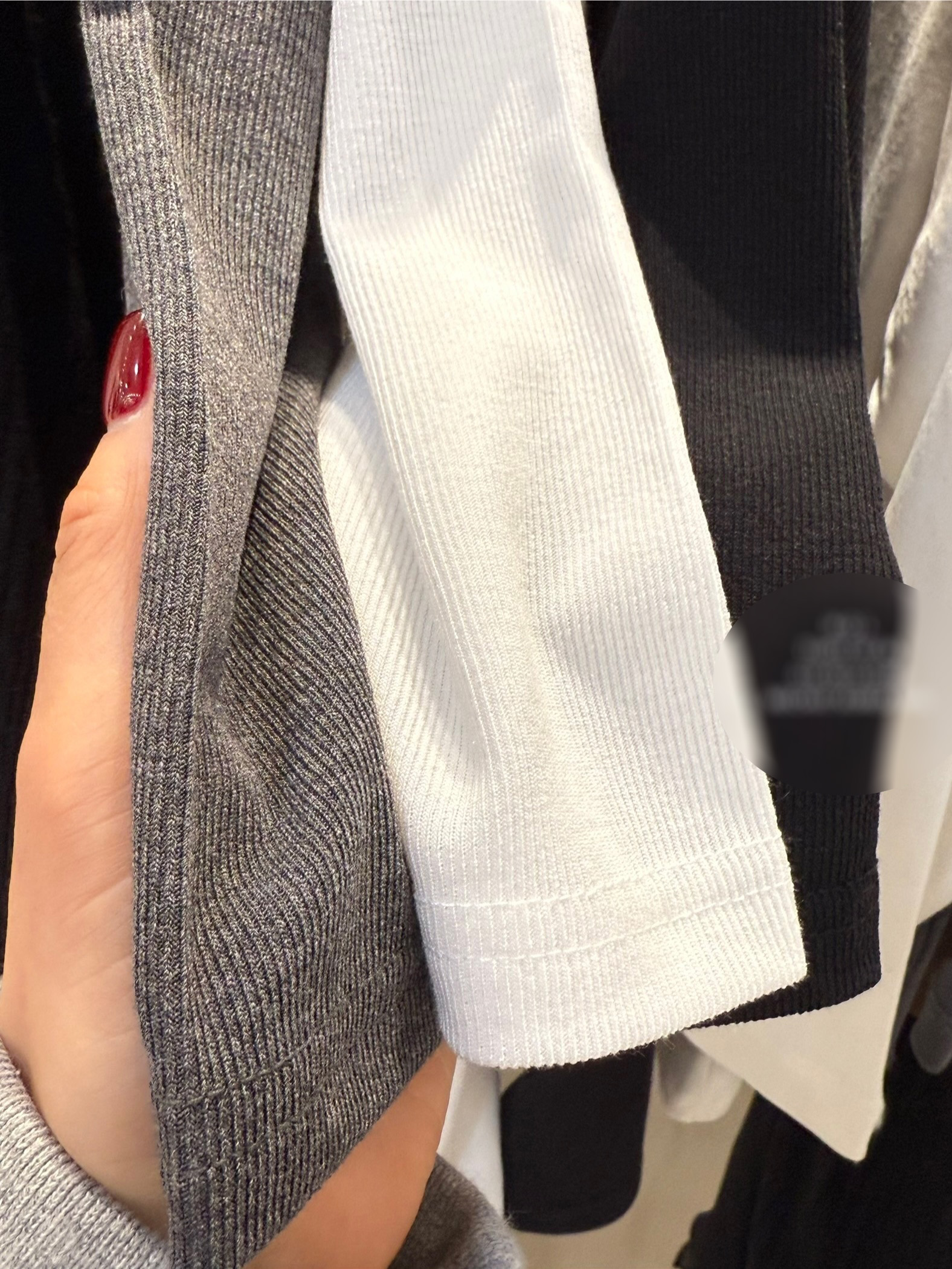 チュールコンビドレープレイヤード風ルーズ半袖ギャザーTシャツ | 詳細画像23