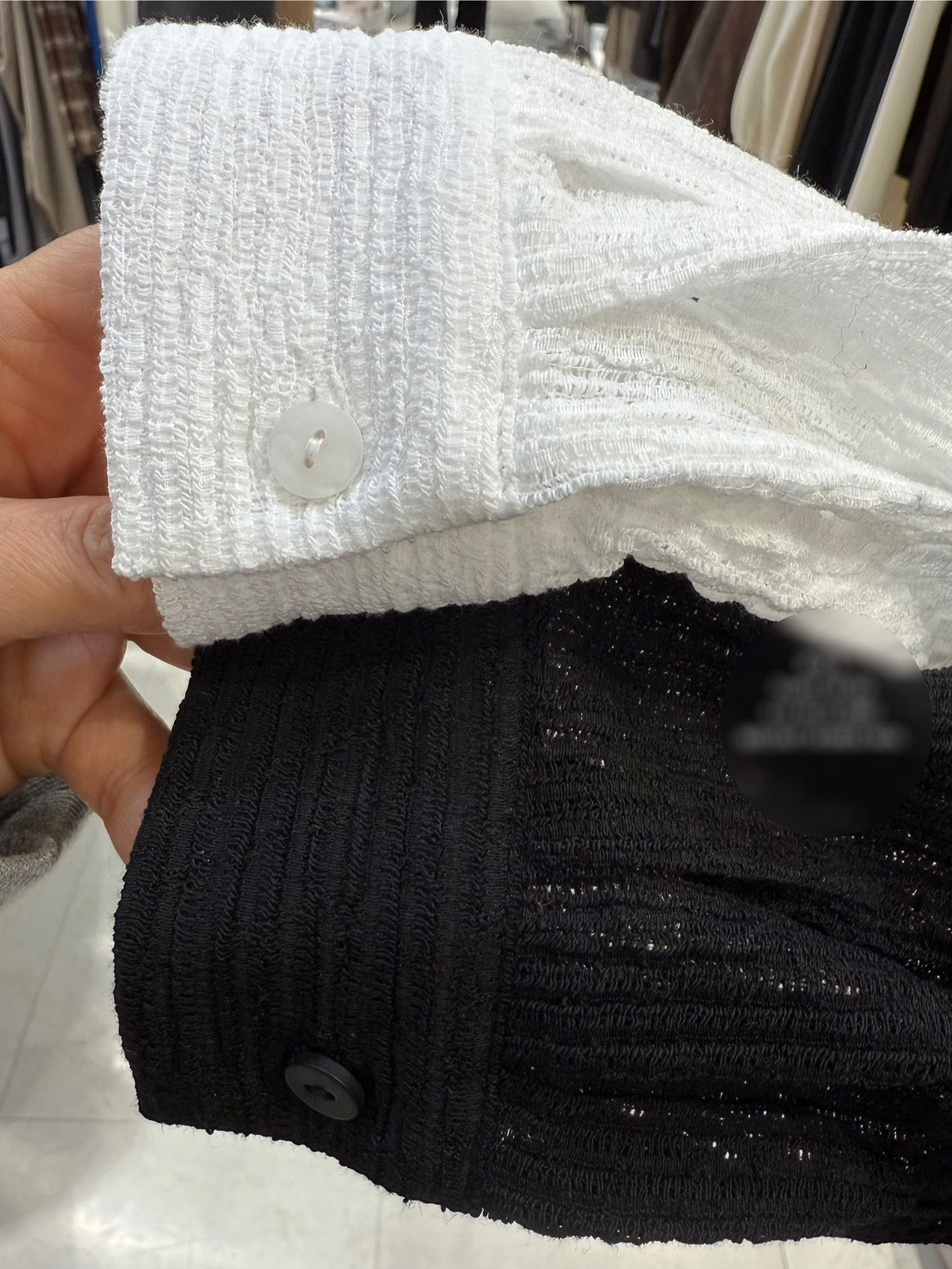 ボタンカラーリンクルオーバーサイズ長袖ブラウス | 詳細画像36