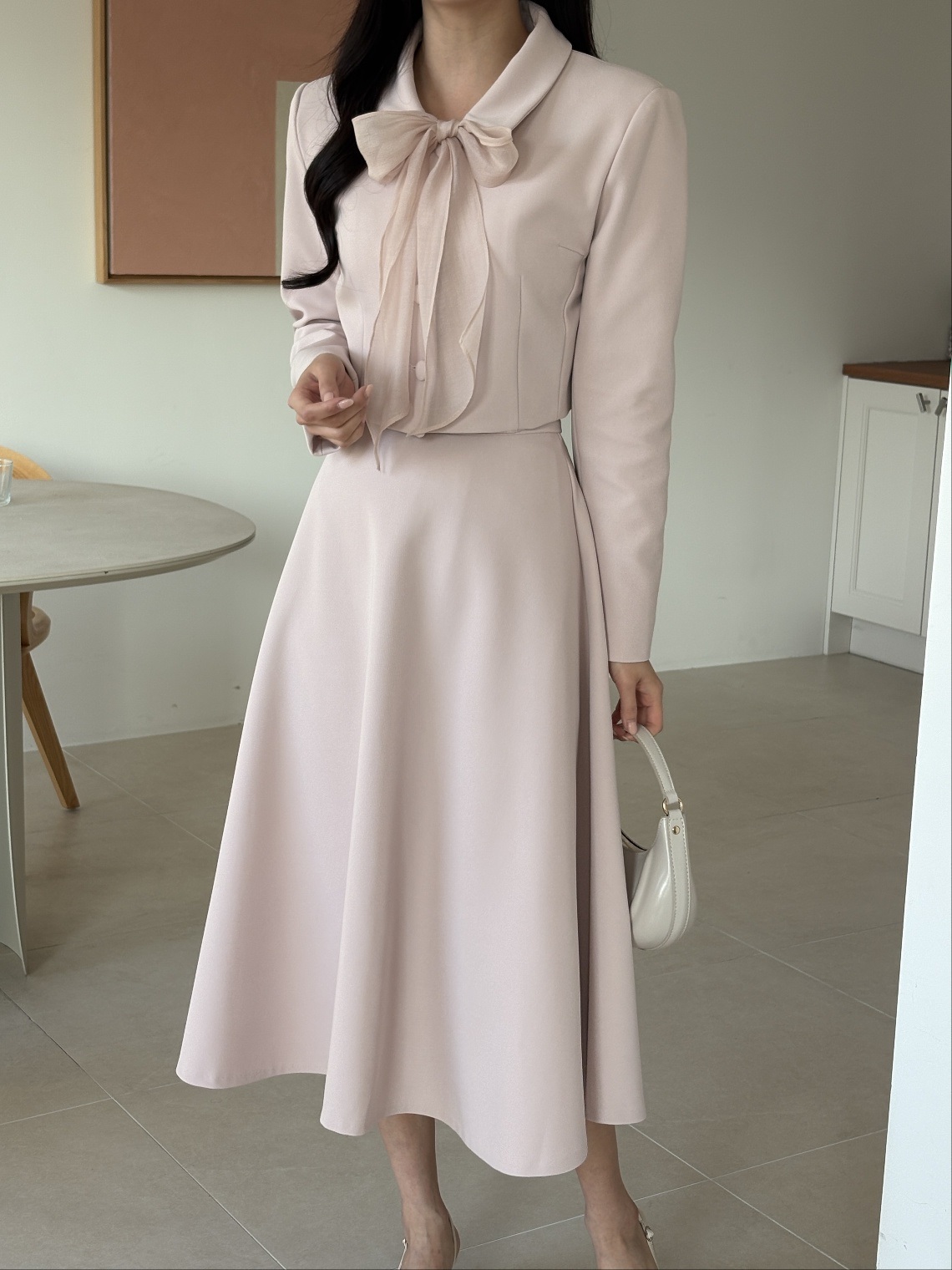 ラインIラインフレア無地スカート | 詳細画像16