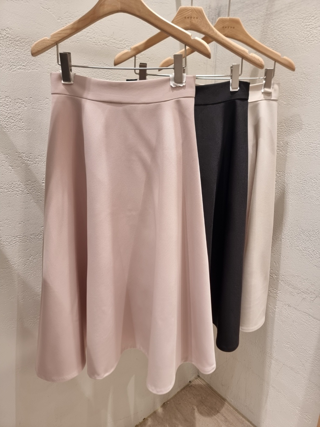 ラインIラインフレア無地スカート | 詳細画像20