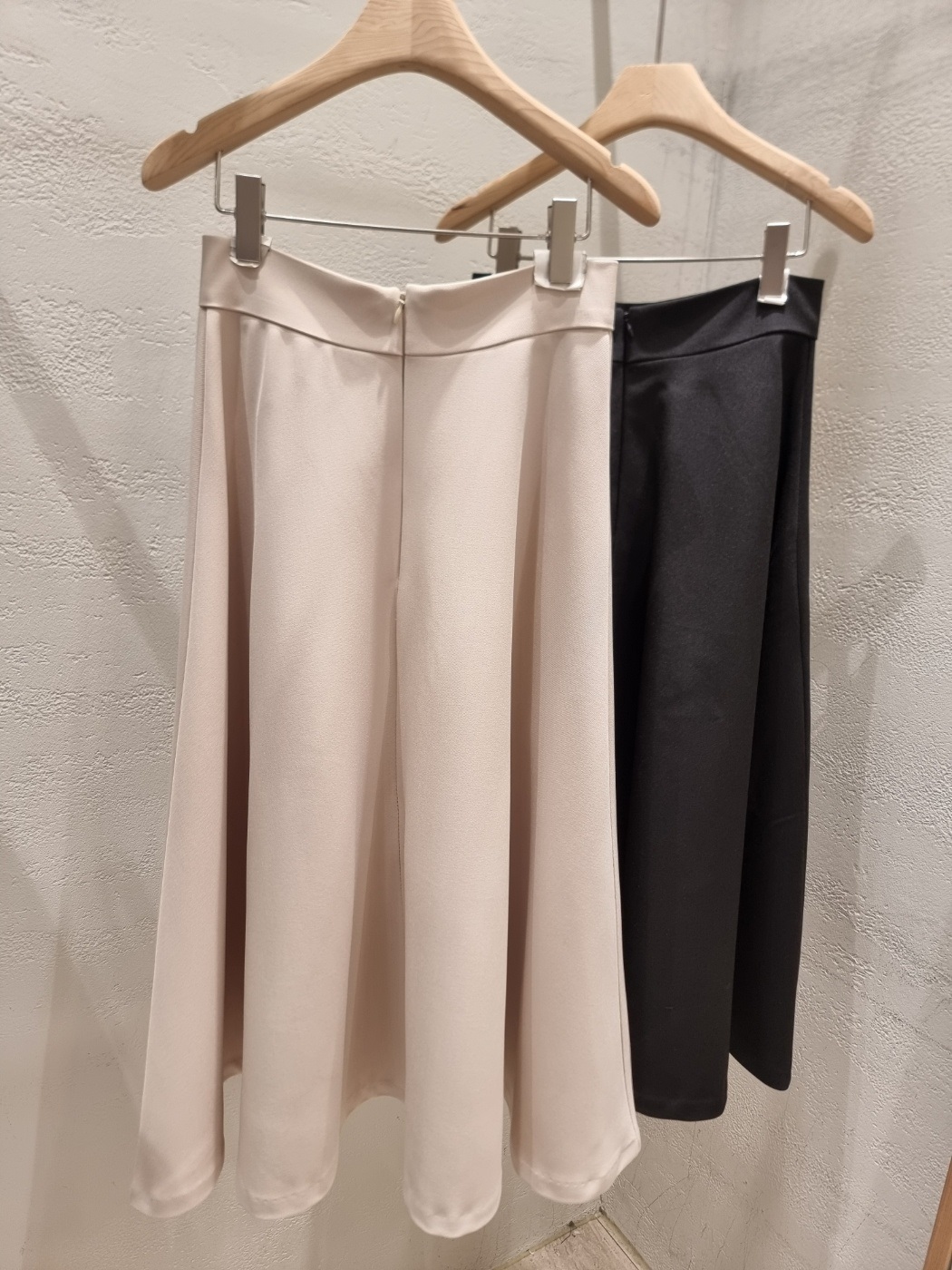 ロングフレアAライン無地スカート | 詳細画像17