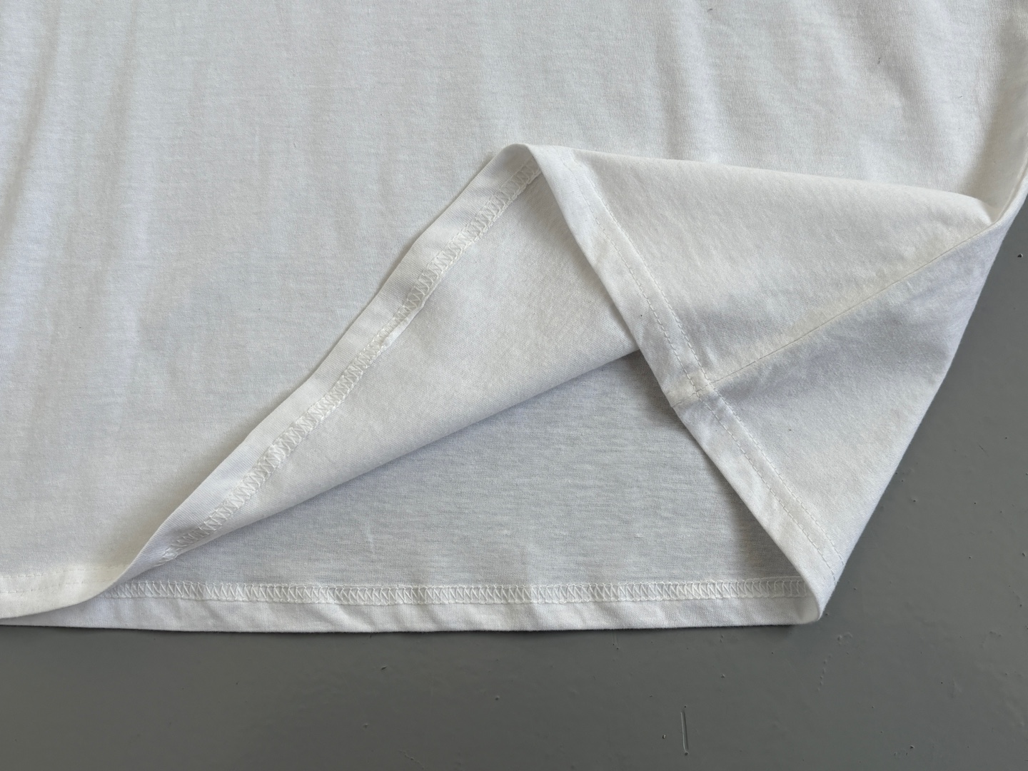 コットンラウンドネックルーズ半袖無地Tシャツ | 詳細画像20