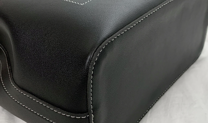 レザー調ジップアップDリング無地ショルダーバッグストラップセット(バックルあり) | 詳細画像42