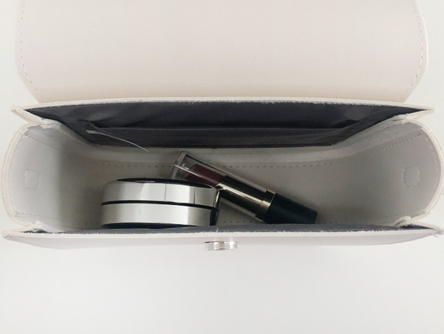 レザー調Dリングマグネットボタン無地ショルダーバッグ | 詳細画像37