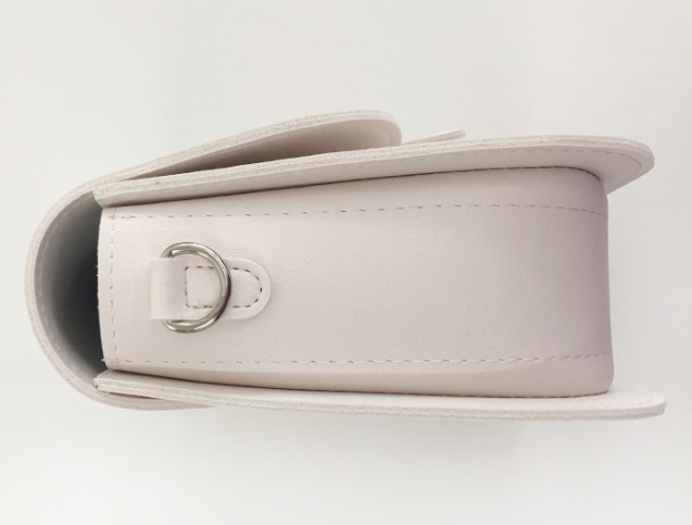 レザー調Dリングマグネットボタン無地ショルダーバッグ | 詳細画像40