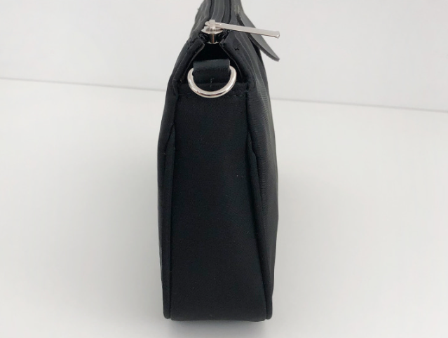 ジップアップポケットDリング無地ショルダーバッグポーチ付 | 詳細画像18