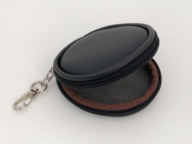 ジップアップポケットDリング無地ショルダーバッグポーチ付 | 詳細画像21