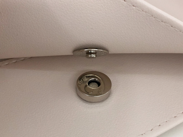 レザー調ポケットマグネットボタン無地トートバッグ | 詳細画像20