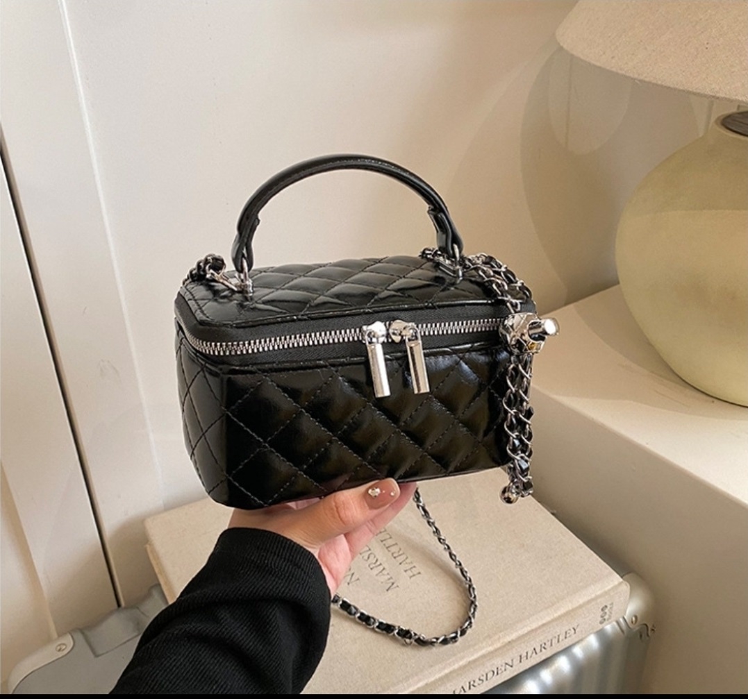 レザー調ダブルジップショルダーバッグ | 詳細画像9